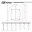 Striukė FORCE FROST softshell (juoda-fluorescencinė) XL (-5 ° C iki + 5 ° C)