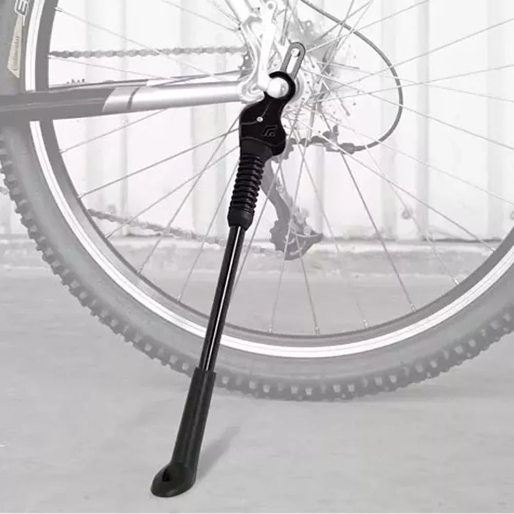 Atraminė kojelė Hebie AX 618 // 26-29" V-Brake dviračiams // be diskinių stabdžių adapterių, aliuminė (juoda)