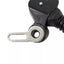 Atraminė kojelė Hebie AX 618 // 26-29" V-Brake dviračiams // be diskinių stabdžių adapterių, aliuminė (juoda)