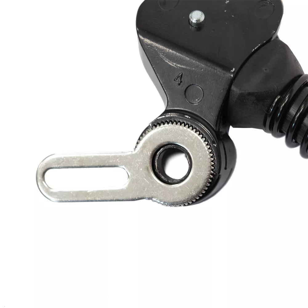 Atraminė kojelė Hebie AX 618 // 26-29" V-Brake dviračiams // be diskinių stabdžių adapterių, aliuminė (juoda)