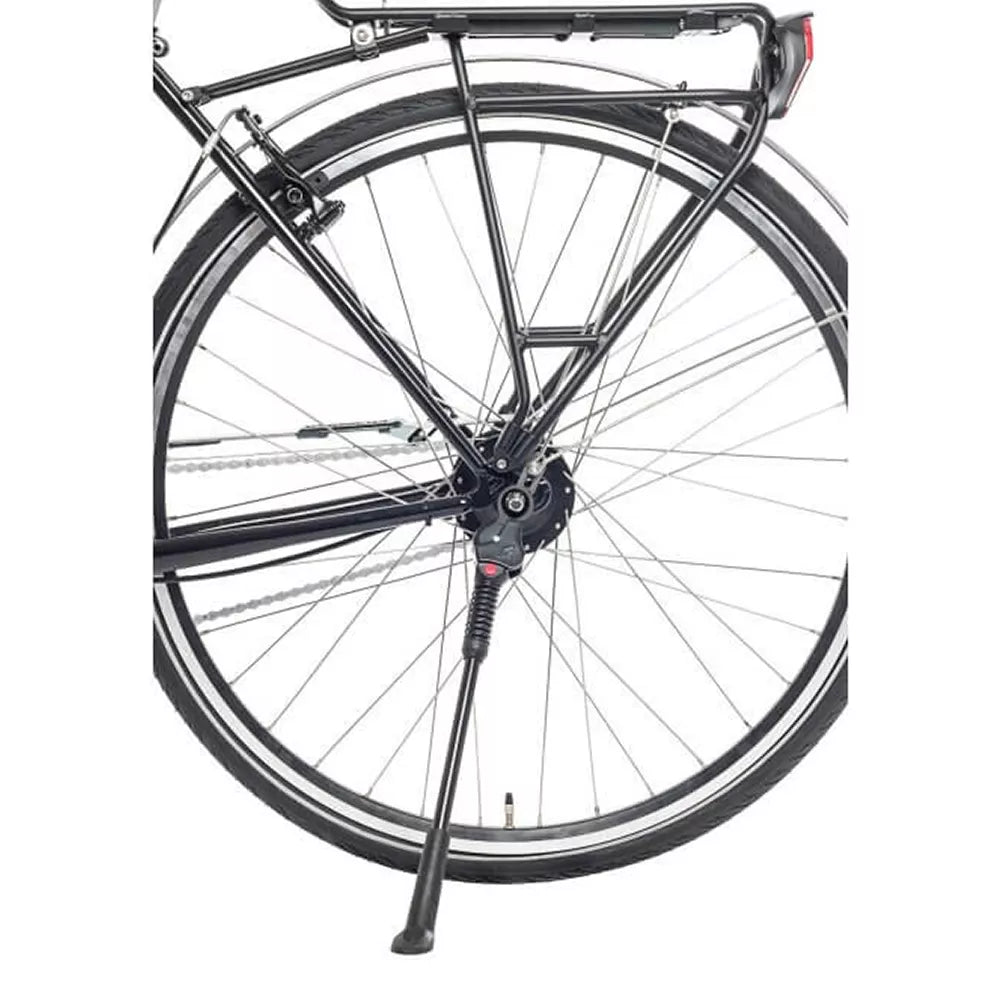 Atraminė kojelė Hebie AX 618 // 26-29" V-Brake dviračiams // be diskinių stabdžių adapterių, aliuminė (juoda)