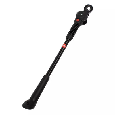 Atraminė kojelė Hebie AX 618 // 26-29" V-Brake dviračiams // be diskinių stabdžių adapterių, aliuminė (juoda)