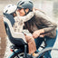 Dviračio kėdutė BoBike Go® Maxi MIK-HD // tvirtinimas ant bagažinės (pilka)