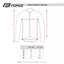 Vaikiška striukė FORCE FROST KID Softshell // 141-153 cm, -5 °C iki +5 °C (juoda/salotinė)