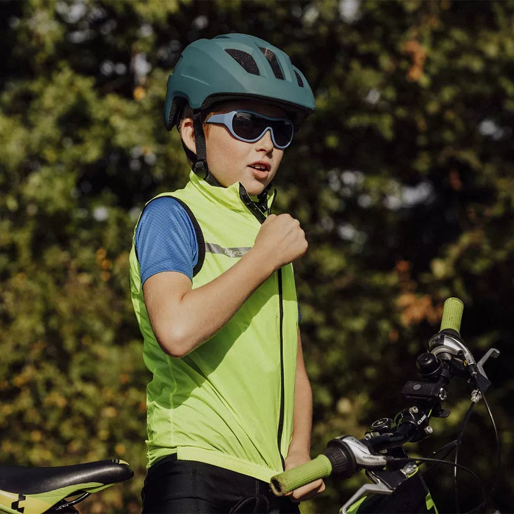 Vaikiška liemenė FORCE Windpro Kid // 141-153 cm (fluorascentinė)