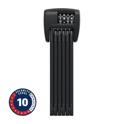 Spyna ABUS BORDO™ Combo 6000C/90 Black SH // sulankstoma, 90 cm (juoda)