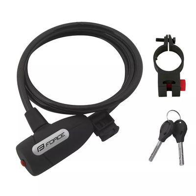Spyna FORCE Lux Trosas, 120/8mm (juoda)