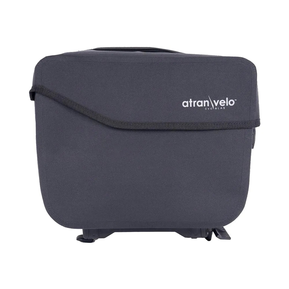 Krepšys ant bagažinės AtranVelo Commuter Top WP // 14L, 20x29x32 cm, AVS fiksacija, Water-Proof (juoda)