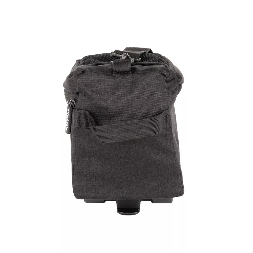 Krepšys ant bagažinės AtranVelo ZAP EASY // 11L, 17x25x31 cm, AVS fiksacija, Water-Proof (juoda)