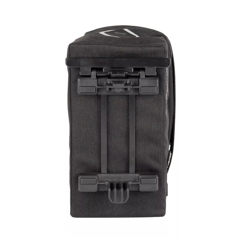 Krepšys ant bagažinės AtranVelo ZAP EASY // 11L, 17x25x31 cm, AVS fiksacija, Water-Proof (juoda)