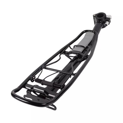 Bagažinė ant balnelio stovo AtranVelo ACTIVE SEATPOST // tinka 25-36 mm stovams, AVS sistema (juoda)