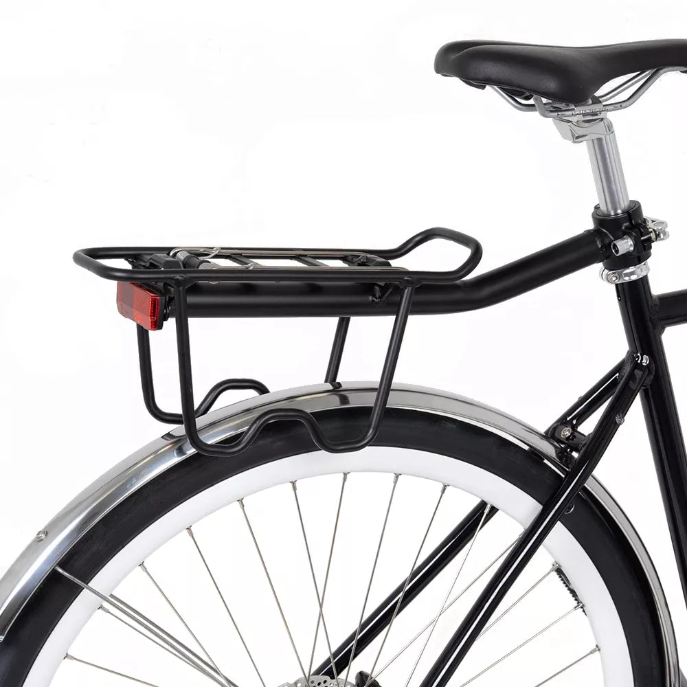 Bagažinė ant balnelio stovo AtranVelo TOUR 365 BS SEATPOST // tinka 25-36 mm stovams, aliuminis, AVS sistema (juoda matinė)