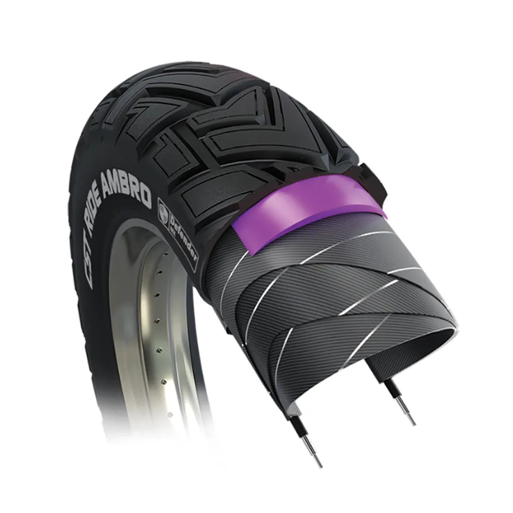 Padanga CST Ride Ambro CEB-02 - 20" x 4.00" (100-406) // E-50, apsauga nuo pradūrimų Defender Mix