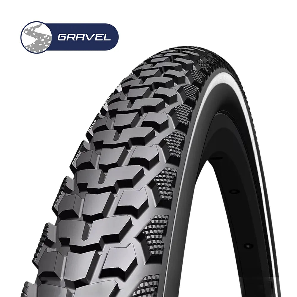 Padanga Rubena Gripper 700 x 40C (42-622) // Gravel, kamerinė, nelankstoma