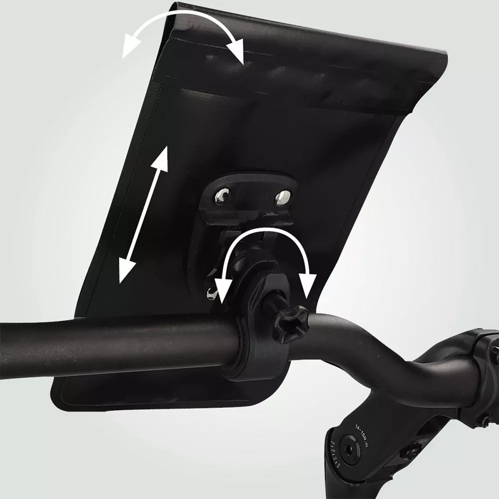 Telefono laikiklis ant vairo FISCHER Smartphone Dry Bag