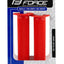 Rankenos FORCE BMX 130mm (guminės, raudonos)