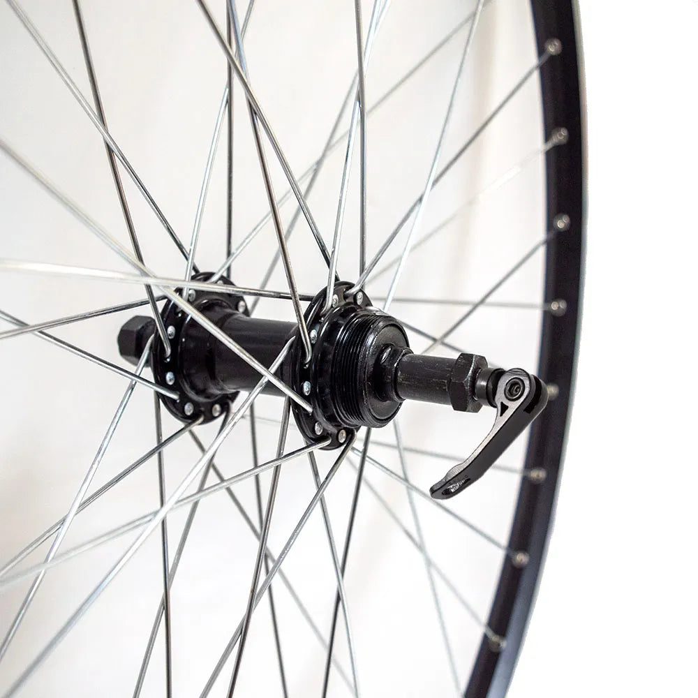 Galinis ratas 28/29" Sunstart, v-brake, 36H, užsukamas žv. blok., QR