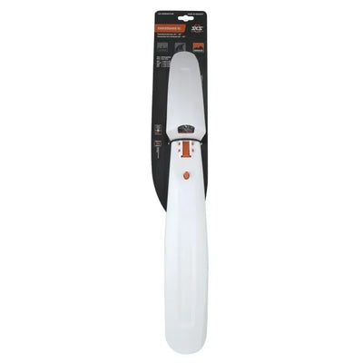 Priekinis purvasaugis SKS Shockboard XL 26-29" ant priekinės šakės (baltas)