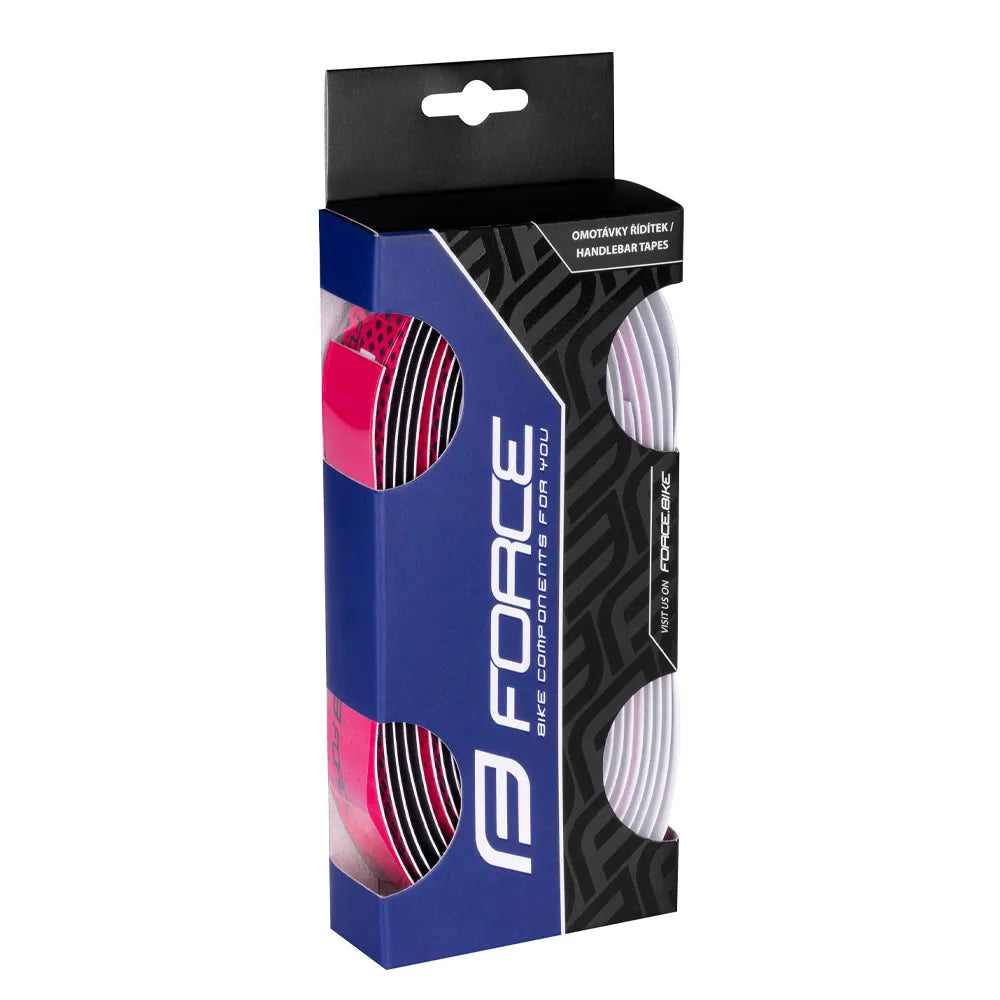 Vairo juosta FORCE Eva Dual (juoda/rožinė)