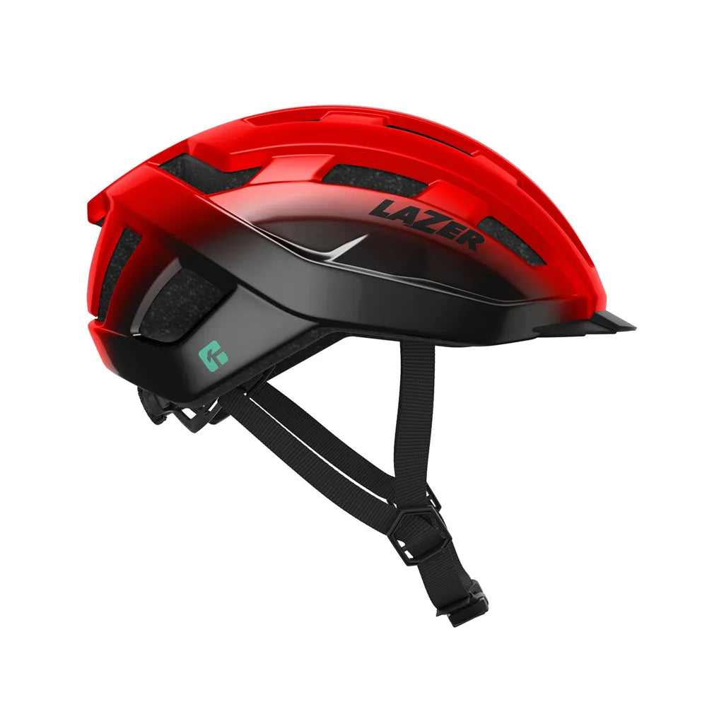 Šalmas Lazer Codax, Uni 54-61 cm, (raudona/juoda)