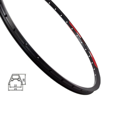 Ratlankis SUNSTART HL20DK 28/29", d-brake, 32H, dvigubas BE kniedžių