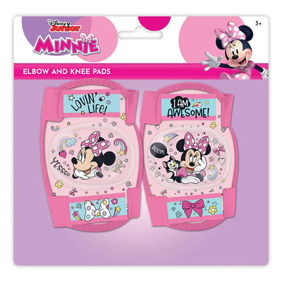 Vaikiškos apsaugos keliams ir alkūnėms MINNIE (rožinės)