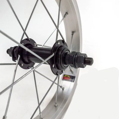 Priekinis ratas 12", v-brake, veržlė