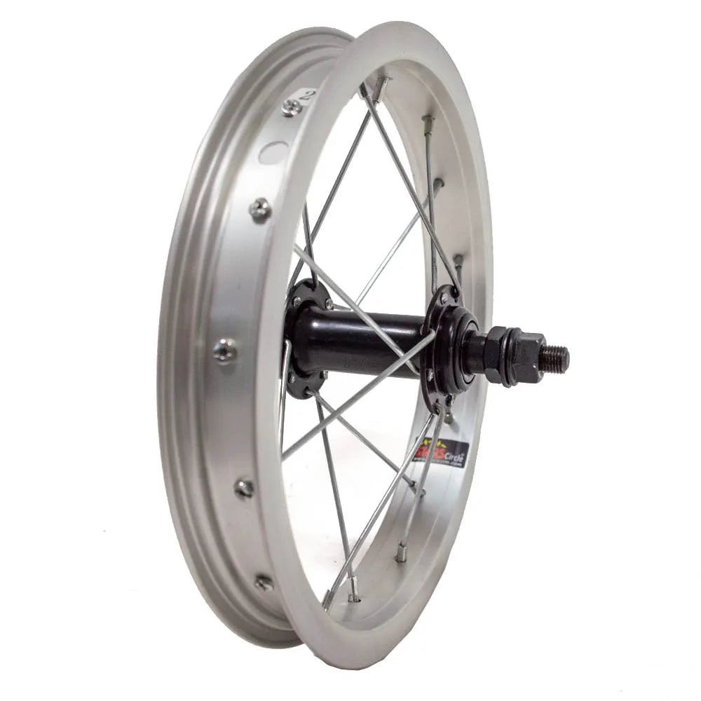 Priekinis ratas 12", v-brake, veržlė