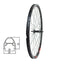Priekinis ratas 26" Sunstart v-brake, 36H, veržlė