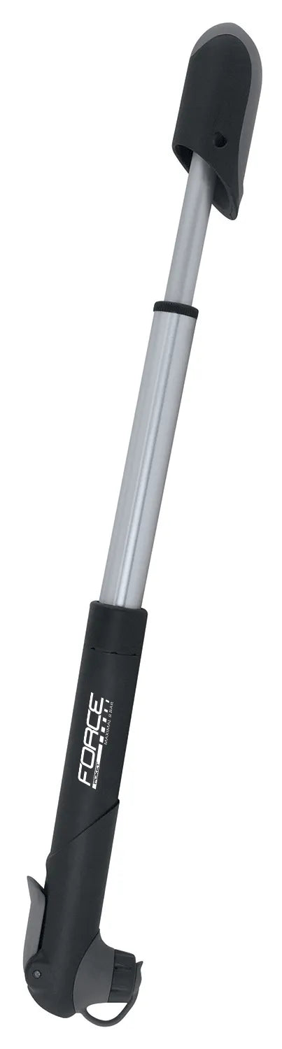 Rankinė pompa FORCE Pocket Duo teleskopinė 8bar (plastikas/aliuminis)