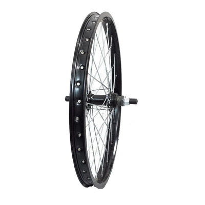 Galinis ratas 20" BMX, u-brake, 36H, užsukamas žv. blok., veržlė
