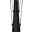 Skydelių komplektas  28" 51mm, su laikikliais (juodi)