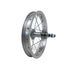 Galinis ratas 12" v-brake, 16H, užsukamas žv. blok., veržlė