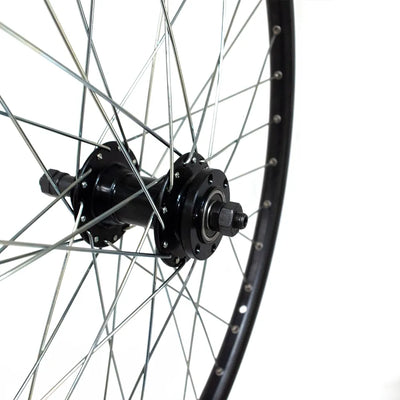 Galinis ratas 26" SUNSTART, d-brake 6B, 36H, užsukamas žv. blok., QR