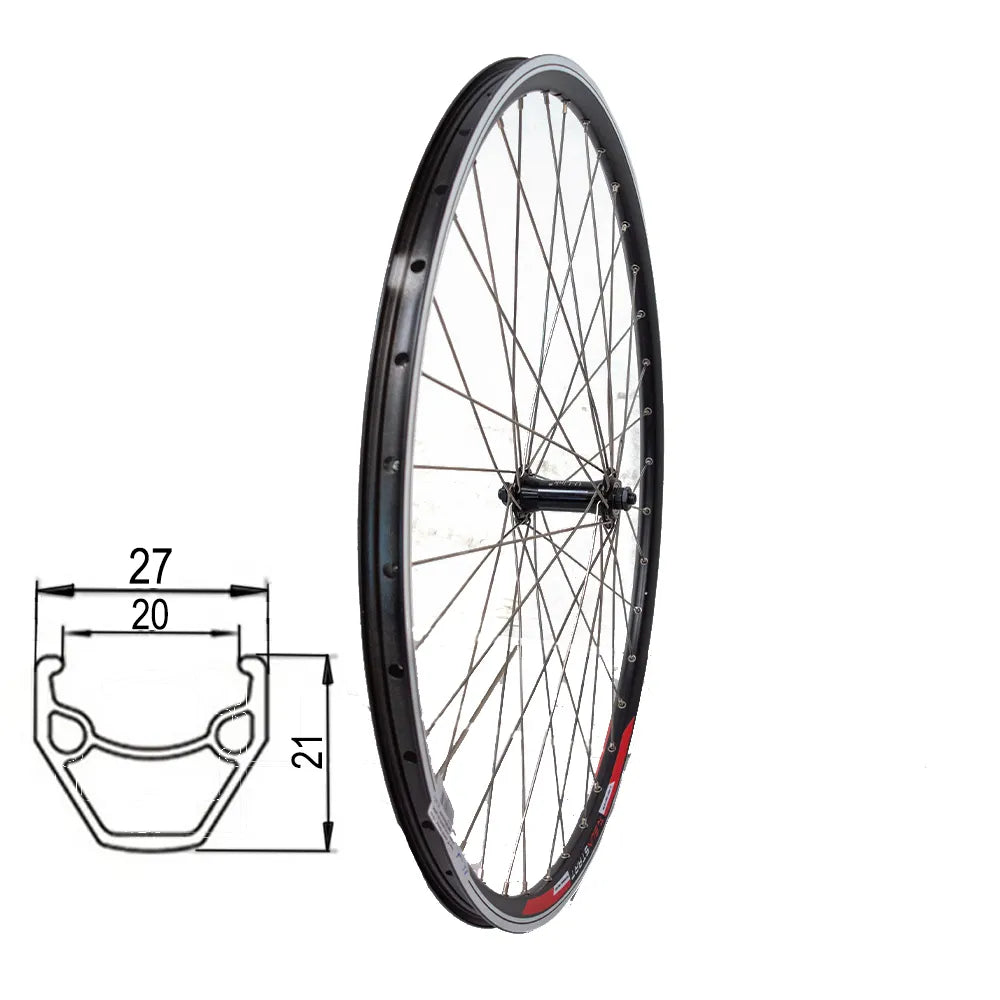 Priekinis ratas 28/29" v-brake, 36H, QR