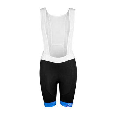 Šortai Bib FORCE Gem Lady, su paminkštinimu (juoda/mėlyna) XL (+5 °C iki +15 °C)