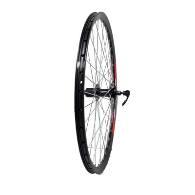 Galinis ratas 26" d-brake 6B, 36H, kasetė, QR