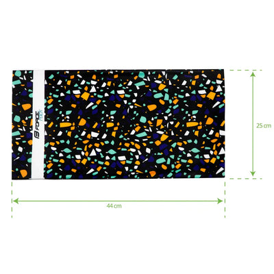 Kaklaskarė FORCE Rock (juoda/oranžinė)