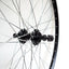 Galinis ratas 28/29" Sunstart, v-brake, 36H, užsukamas žv. blok., QR