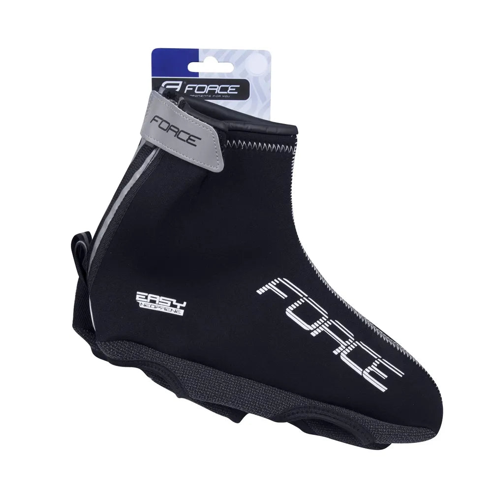 Antbačiai FORCE Neoprene Easy (juodi) dydis 47-48 XXL