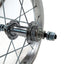 Galinis ratas 12" v-brake, 16H, užsukamas žv. blok., veržlė