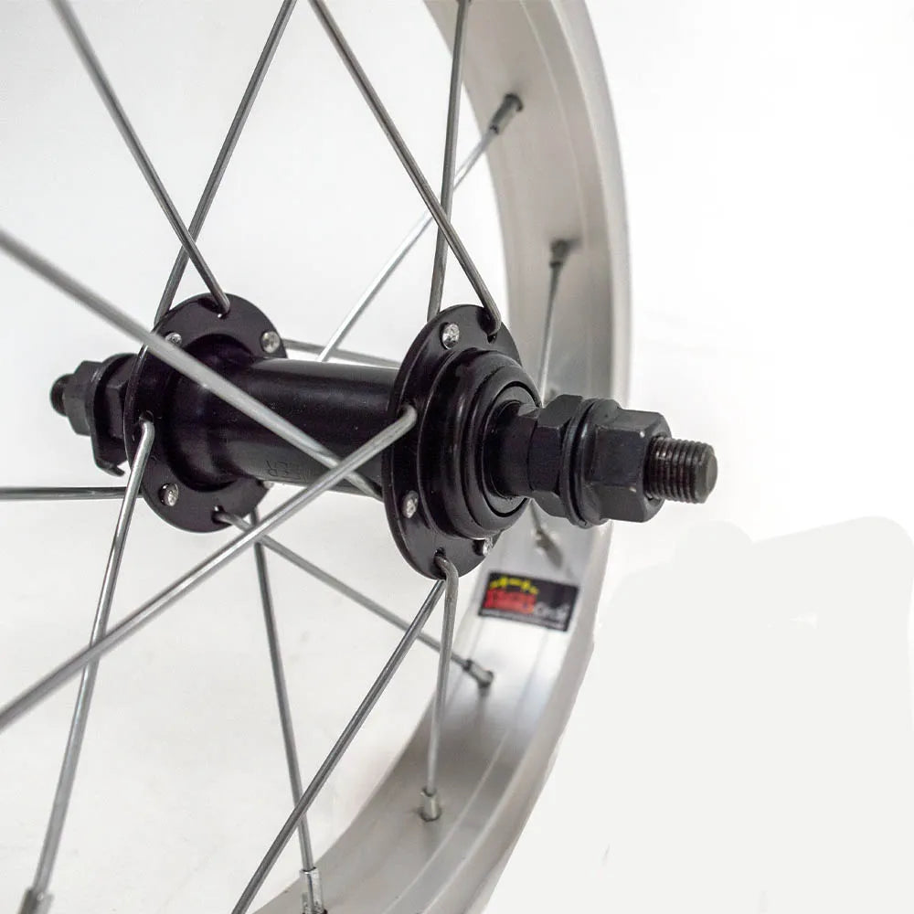 Priekinis ratas 12", v-brake, veržlė