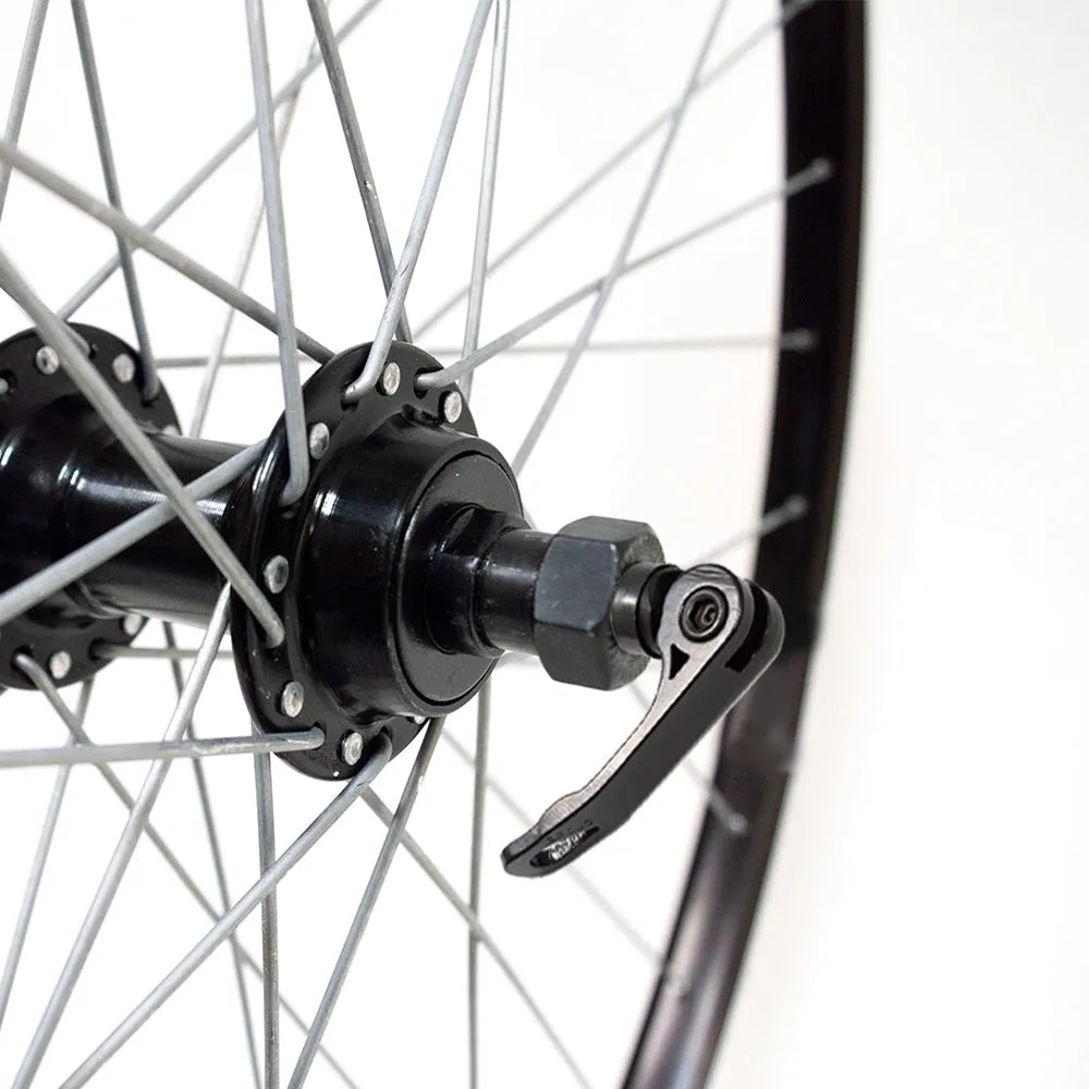 Galinis ratas 28/29" Dynamic, v-brake, 36H, užsukamas žv. blok., QR