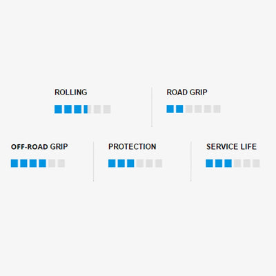 Padanga Schwalbe Rapid Rob 29x2.10 (54"2.10"-622) HS391 su apsauga nuo pradūrimo