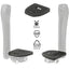 Pedalų adapteriai PEDAL PLATE 2.0 Shimano SPD, past., (juodi)