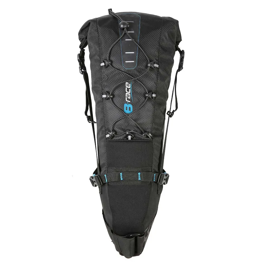 Dviračio krepšys B-Race Bikepacking ant balnelio stovo, 10l