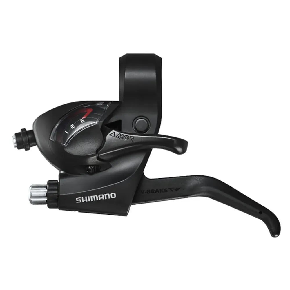 Pavarų ir stabdžių rankenėlė (kairė), Shimano ST-EF41, 3 pav.