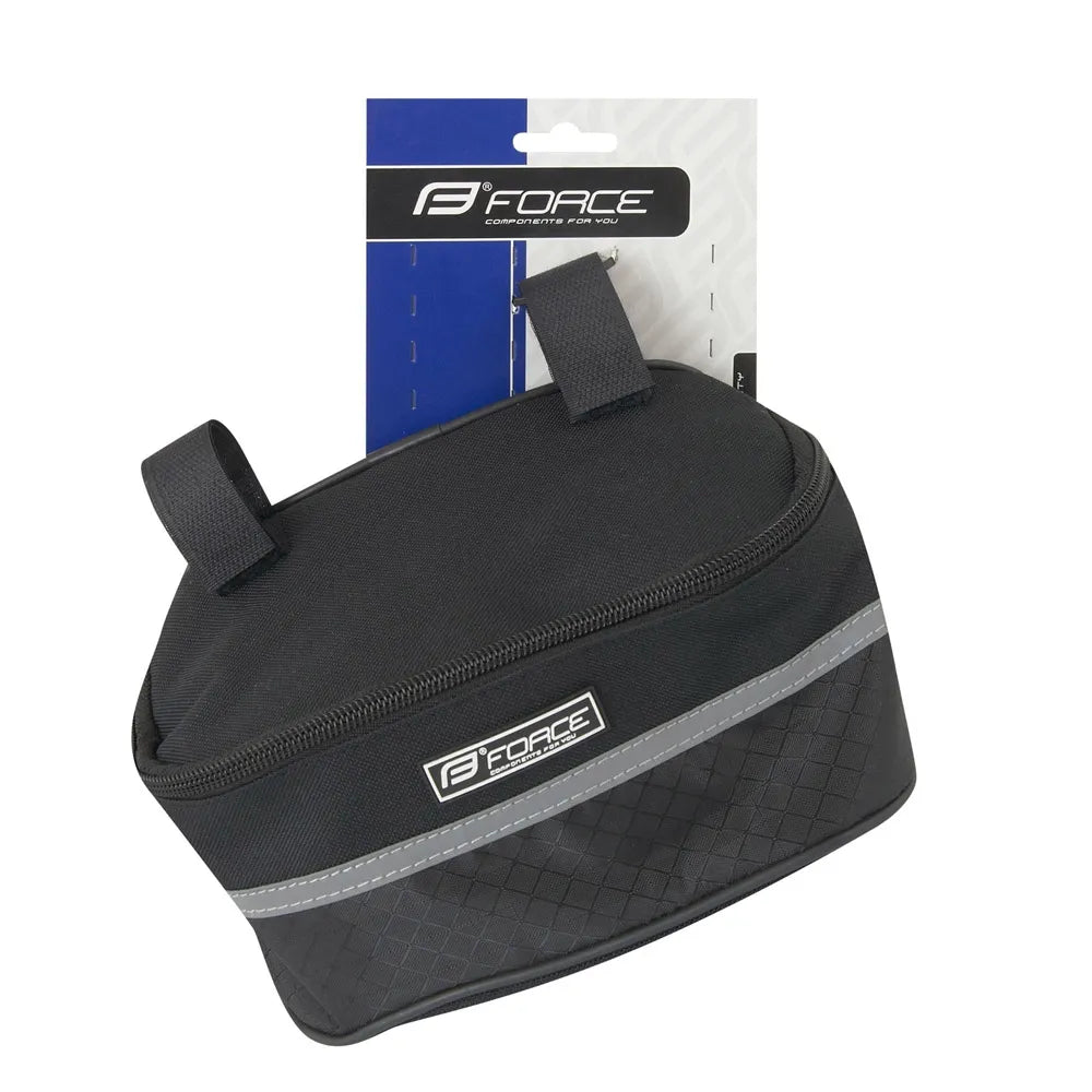 Krepšelis ant vairo FORCE Roller 1,9l (juodas)