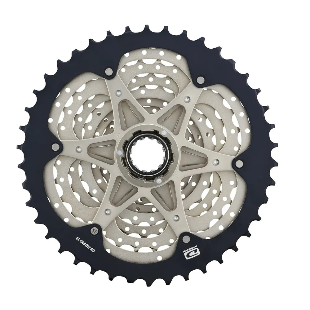 Galinis žvaigždžių blokas Shimano Tiagra HG500 12-28T (kasetė, 10 pavarų)