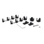 Priekinis purvasaugis SKS Shockboard XL 26-29" ant priekinės šakės (baltas)